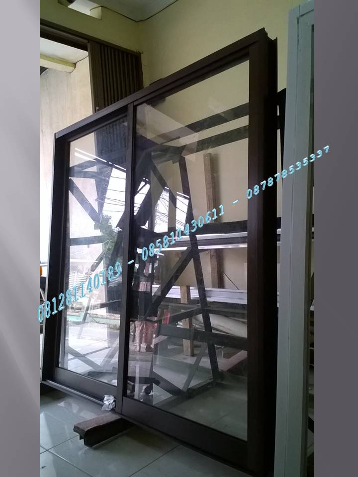 jenis frame pintu jendela  aluminium partisi pintu 